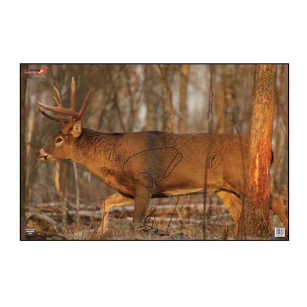 Picture of Birchwood Casey Eze-Scorer Deer 23X35 Paper Target 100 Pack