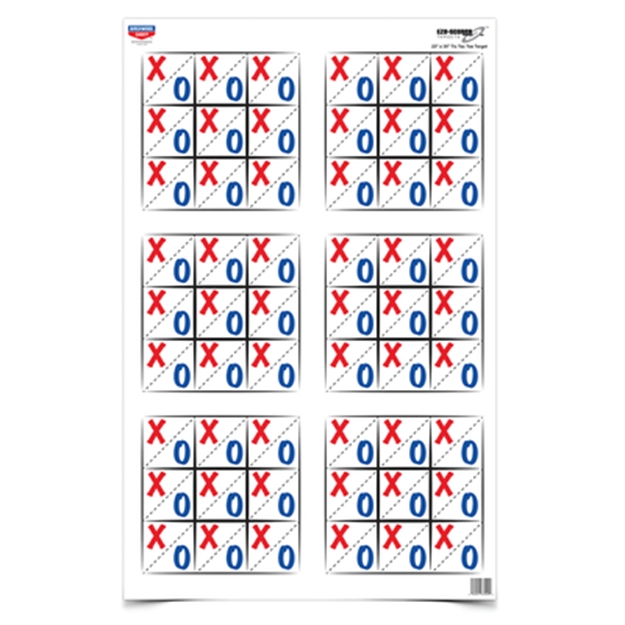 Picture of Birchwood Casey EZ Scr Tictactoe 23X35 100