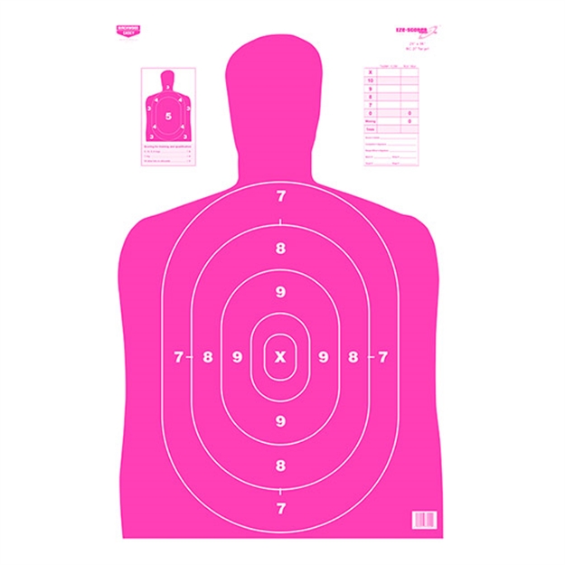 Picture of  Birchwood Casey 37040 Eze-Scorer Bc-27 Silhouette Paper Target 23" X 35" 100 Per Pkg 029057370409