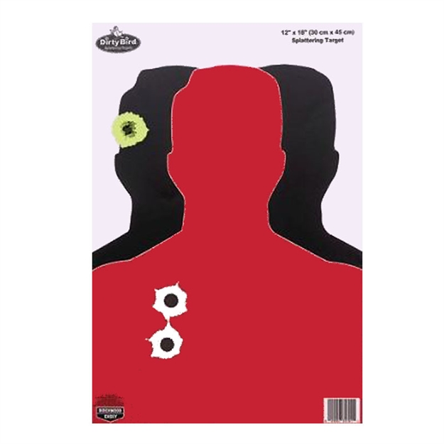 Picture of Birchwood Casey Dirty Bird Hostage 12X18 Target 8Pk