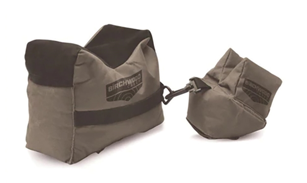 Picture of Birchwood Casey Grf Filled Shooting Rest Rifle/Shotgun Prefilled Black/Tan Polyester/Suede BC-GRF 888151030899