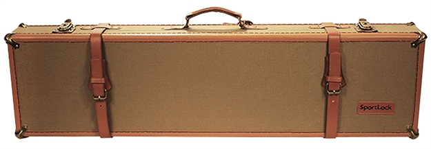 Picture of Bir 02207 Leatherlock Canvas/Brown TD Shotgun Case
