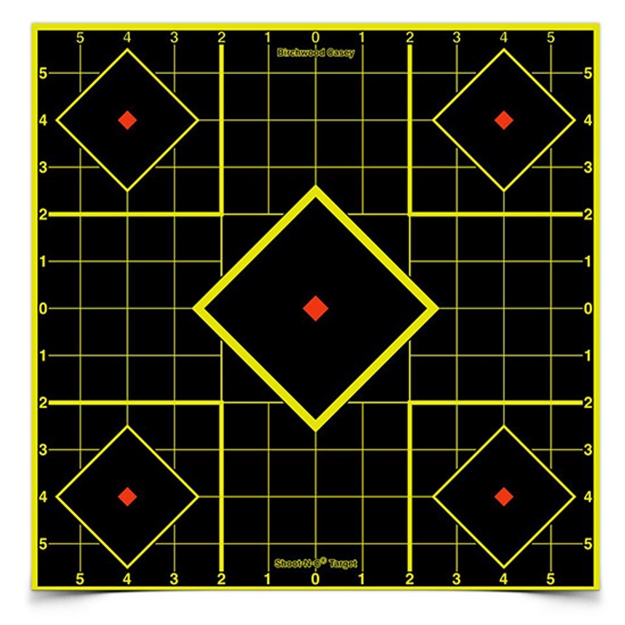 Picture of Birchwood Casey Shoot-N-C Sight IN 12X12 Target 100 Sheet