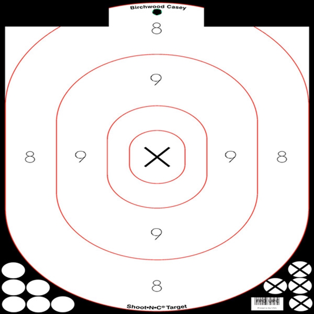 Picture of Birchwood Casey Shoot-N-C Wh/Bk12x18sil100