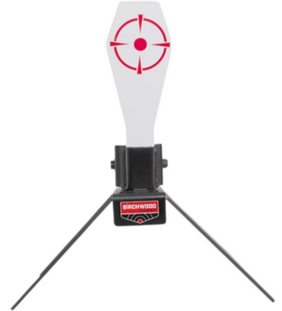 Picture of Birchwood Casey S7540 Spring Loaded Popper Target Black Ar500 Steel Standing 47540 888151046876