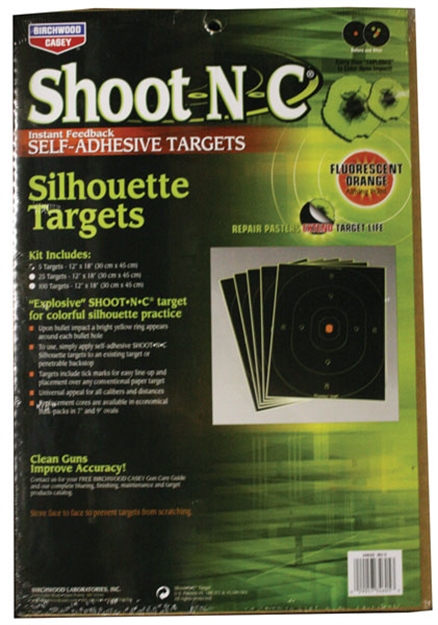 Picture of B/C Sht-N-C Silhouette Tgt 5-12X18