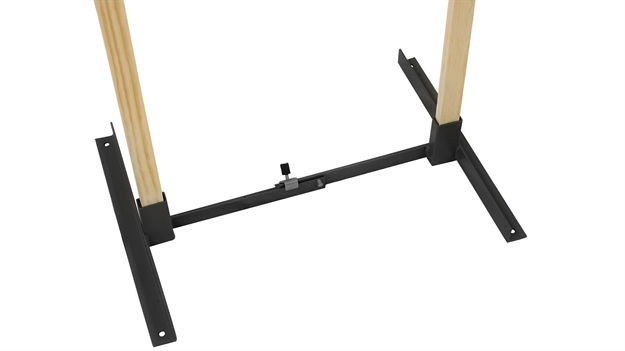 Picture of  Birchwood Casey 49018 Target Stand  Adjustable Black Metal 13"-25" Standing