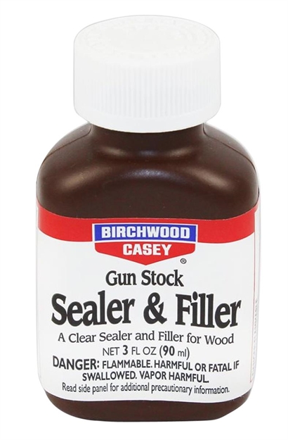 Picture of Birchwood Casey Gun Stock Clear Sealer & Filler 3Oz State Laws Apply 23323