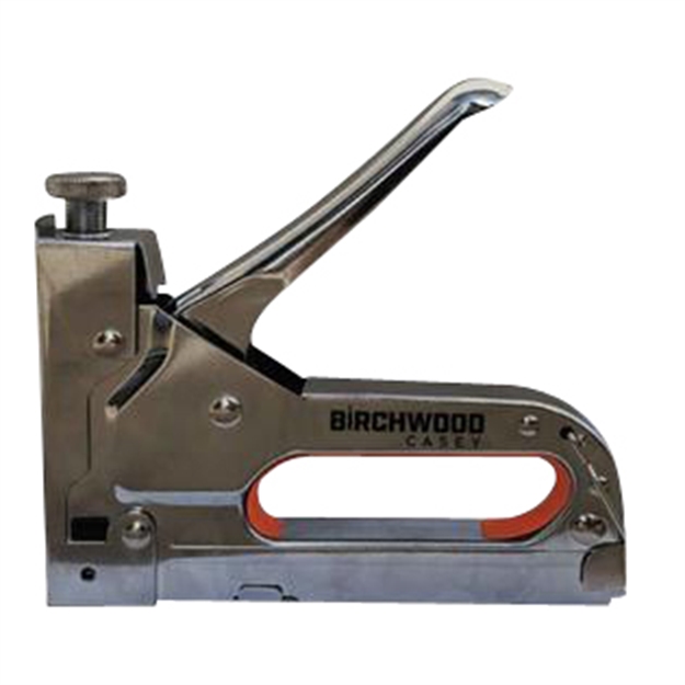 Picture of Birchwood Casey Stplr Target Stapler  Red/Silver Metal BC-STPLR