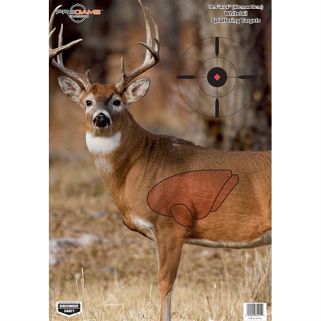 Picture of  Birchwood Casey 35401 Pregame  Deer Paper Hanging Universal 16.50" X 24" 3 Per Pkg 029057354010