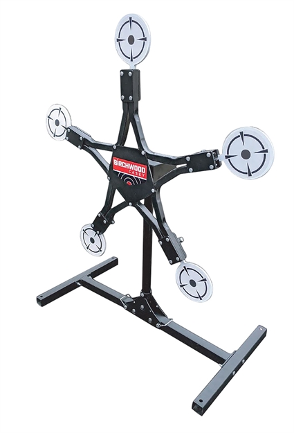 Picture of Birchwood Casey Texas Star Plinking Target, Rated For Handguns,Rifles & Shotguns,6" Diameter Targets, 3/8" Thick, 4Ft High BC-TXSPT 888151031117