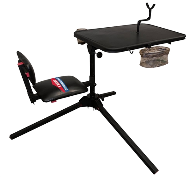 Picture of Birchwood Casey (Gsm) Xtreme Shooting Bench,,360 Swivel Top: 23W X 34L, Seat: 12W X 14D X 2 T, Non-Scratch,Weight Rating 300Lb BC-MSB500 888151026557