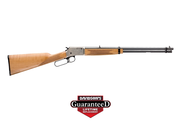 Picture of  Browning 024127103 Bl-22  22 Short 15+1 20" Polished Blued Barrel, Satin Nickel Finished Steel Receiver, Gloss Aaa Maple Stock, Tubular Magazine, Plastic Buttplate 023614735021