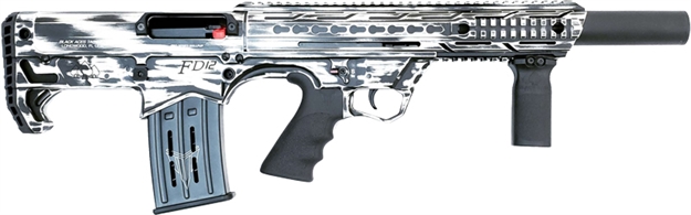 Picture of Black Aces Aces Bullpup 12Ga. 18.5" Distressed White Synthetic