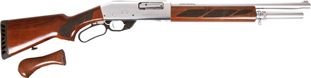 Picture of Black Aces Aces Lever 12Ga. 18.5" 6-Shot Tubed Silver Walnut