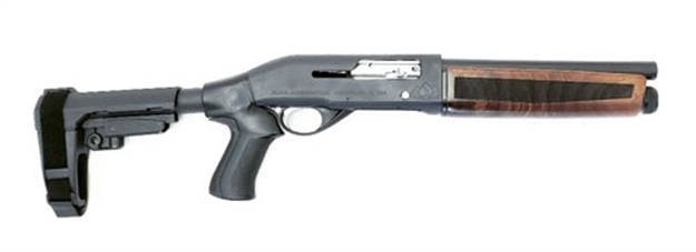 Picture of Black Aces Aces Tactical 12Ga. 10" 6-Pos. Brace Black Walnut