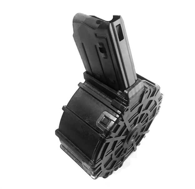 Picture of Black Aces Tactical Black Aces 12Ga Drum Mag-Bullpup    20Rd