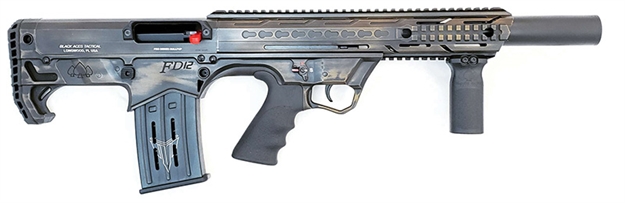 Picture of Black Aces Tactical Bullpup Semi 12Ga 18.5" Dist/Bronze  5Rd