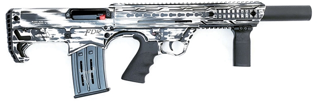 Picture of Black Aces Tactical Bullpup Semi 12Ga 18.5" Dist/White   5Rd
