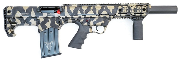 Picture of Black Aces Tactical Bullpup Semi 12Ga 18.5" Tiger Stripe 5Rd