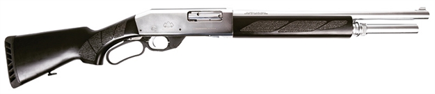 Picture of Black Aces Tactical Pro Series L 12Ga Lever 18.5 Silver/Wood