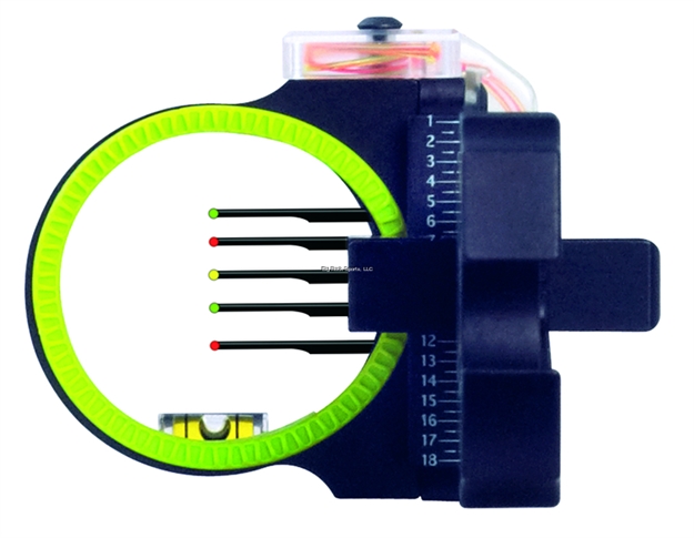 Picture of Black Gold Flashpoint Rush 5 Pin Black