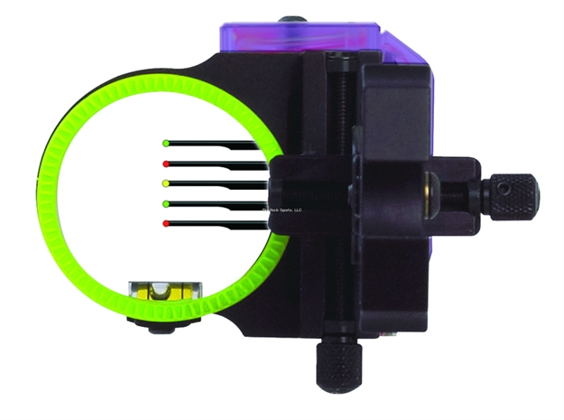 Picture of Black Gold Vengeance 5 Pin Blk Full Micro Adjust