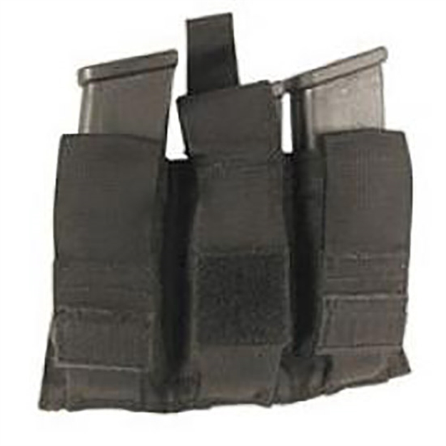 Picture of Black Hawk Products Bts Triple Pistol Mag Pouch W/ Talon Flex Blk