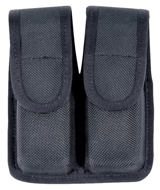 Picture of  Blackhawk 44A000bk Double Mag Pouch  Black Cordura Compatible W/Single Stack/9Mm/40/45 648018029844
