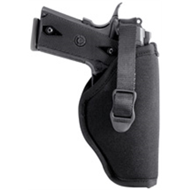 Picture of Black Hawk Products Hip Holster Black Nylon 3-4" Barrel MD Large Double Action 73NH02BK-R
