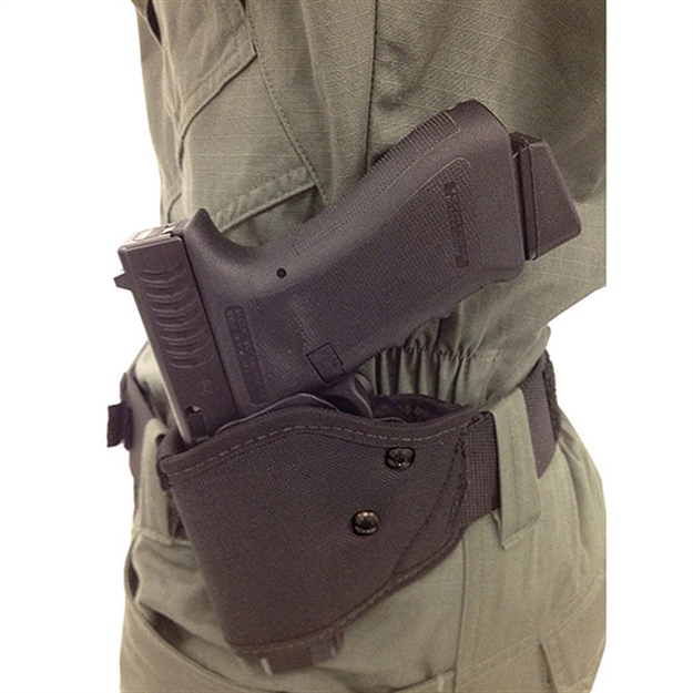 Picture of Black Hawk Products Holster Gripbreak Blk Leather SZ 28 SW M&P LH