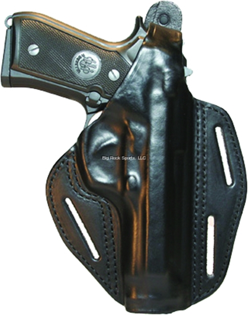 Picture of Black Hawk Products Leather Pancake Holster S&W MP 9/40 4" RH Black