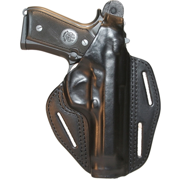 Picture of Black Hawk Products Blackhawk 420006Bk-R Leather Pancake Holster Glock 20/21 Right Black