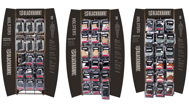 Picture of Black Hawk Products Med Combo Holster Display