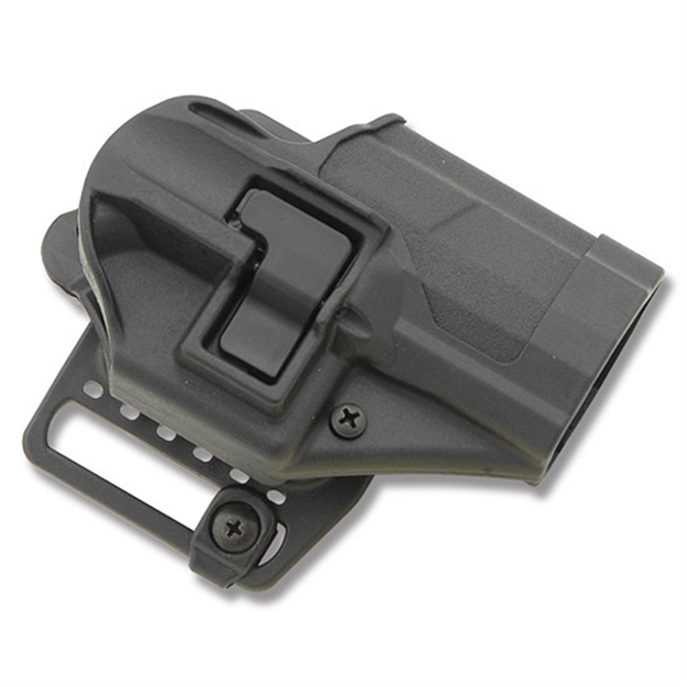 Picture of Blackhawk 410524Bkr Serpa Cqc Owb Size 24 Matte Black Polymer Belt Loop/Paddle Fits Walther P99 Right Hand 410524BK-R