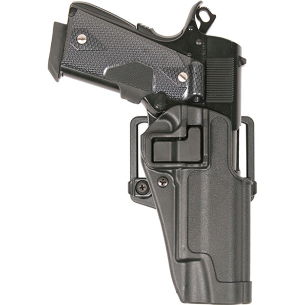 Picture of Blackhawk 413525Bkl Serpa Cqc Sportster Owb Size 25 Gun Metal Gray Polymer Paddle Fits S&W M&P 9/40 & Sigma (Not Core) Left Hand 413525BK-L