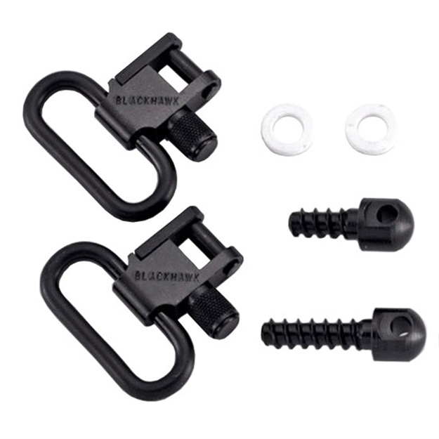 Picture of Black Hawk Products 1" Swivels Bolt Action Wood Screw Type Blued