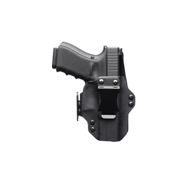 Picture of  Blackpoint 104867 Dualpoint  Aiwb Black Kydex Belt Clip Fits Glock 26 Fits Glock 27 Right Hand