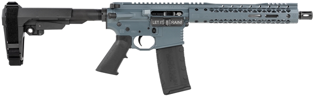 Picture of Black Rain Bro-20122801 Fallout15  5.56X45mm Nato 10.50" 30+1 Cold War Gray Cerakote Black Sba3 Pistol Brace Stock Black Polymer Grip Right Hand