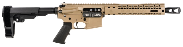 Picture of Black Rain Brocarnivore450bpsba3f Bro  450 Bushmaster 10.50" 5+1 Flat Dark Earth Sba3 Pistol Brace