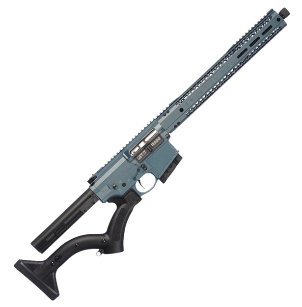 Picture of Black Rain Brocomp3gblu Bro Competition G3 *Ny Compliant* Single 223 Remington/5.56 Nato 18" 10+1 Thordsen Black Stk Blued