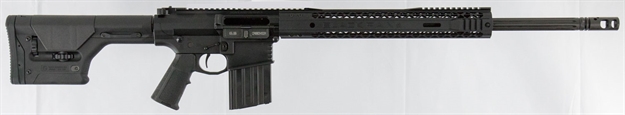 Picture of Black Rain Bropredblk65 Hunting Bro Predator Semi-Automatic 6.5 Creedmoor 22" 30+1 Magpul Prs Black Stk Black Hardcoat Anodized