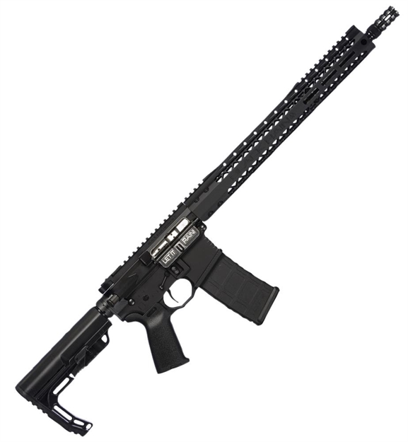 Picture of Black Rain Recon Scout 223 Rem,5.56 Nato 16" 30+1 Black Hard Coat Anodized 6 Position Mft Minimalist Stock BROSCOUTBLK