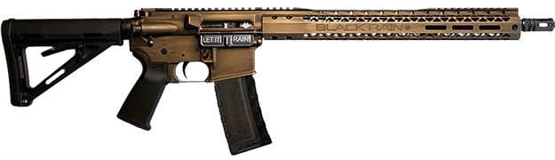 Picture of  Black Rain Bross2020frbb Fission  5.56X45mm Nato 16" 30+1 Bronze Battleworn Cerakote Black Adjustable Magpul Moe Stock 681565226236