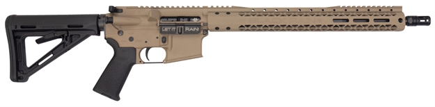 Picture of  Black Rain Bross2020frfde Fission  5.56X45mm Nato 16" 30+1 Flat Dark Earth Battleworn Cerakote Black Adjustable Magpul Moe Stock
