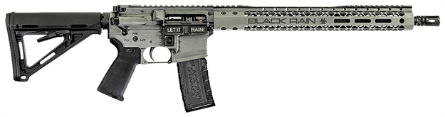 Picture of  Black Rain Bross2020frsg Fission  5.56X45mm Nato 16" 30+1 Smith Grey Battleworn Cerakote Black Adjustable Magpul Moe Stock