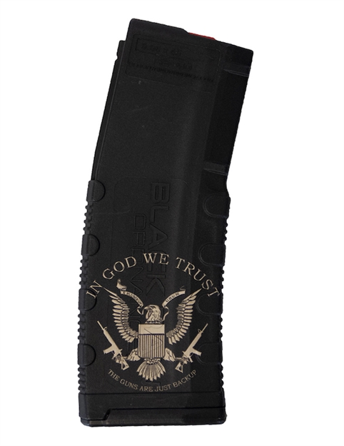 Picture of Black Rain Ordnance 30Rdmag Lsrd IN God WE Trust BROMG30GODSGN 681565224416