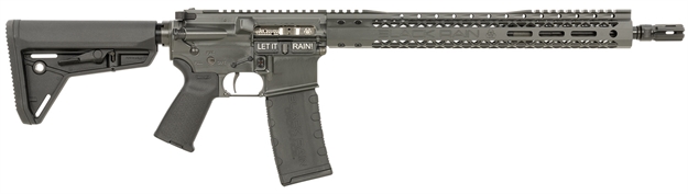 Picture of  Black Rain Ordnance Brosspsmk Spec 15+ Ssp 5.56X45mm Nato 30+1 16", Smoke, 15" Slim M-Lok, Magpul Grip/Carbine Stock