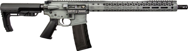 Picture of Black Rain Ordnance Rain Fallout 15 5.56Mm 16" M-Lok 30Rd Grey Battleworn