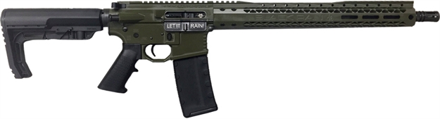 Picture of Black Rain Ordnance Rain Fallout 15 5.56Mm 16" M-Lok 30Rd OD Green